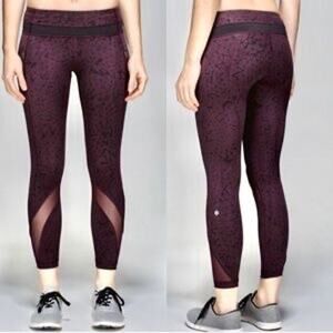 Lululemon Inspire Tight II *Full-On Luxtreme Leggings Women's Purple Size 8